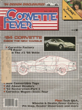 CORVETTE FEVER 1983 JUNE - FACTORY GT RACER
